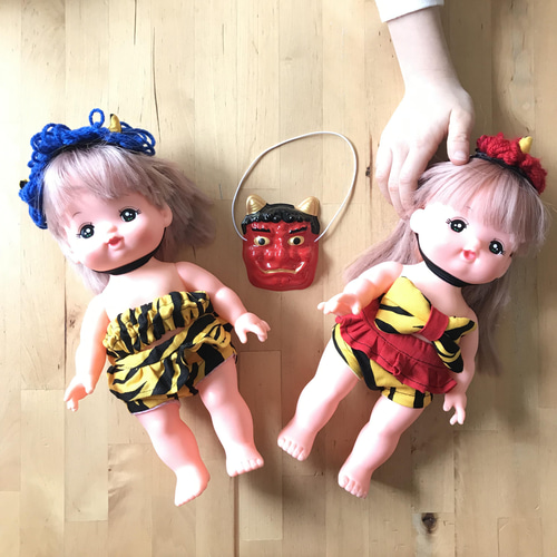 人形の赤鬼コスプレ おもちゃ・人形 nano.nano.nanoko 通販 13355720