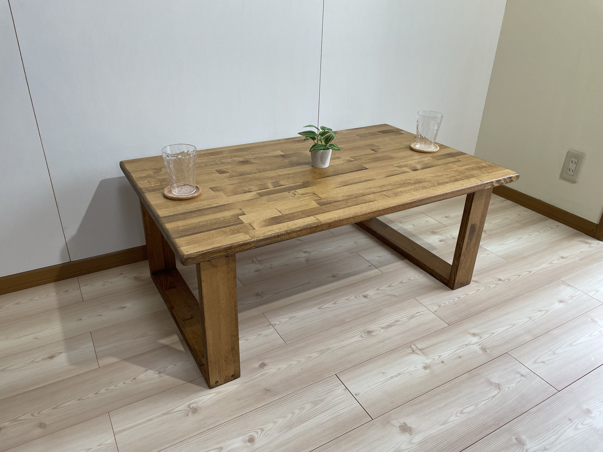 【サイズオーダー可】木のぬくもり感じるロ―テーブル・ﾐﾃﾞｨｱﾑ 8,378円