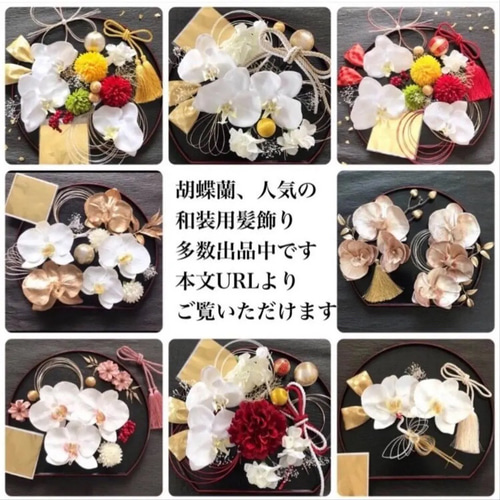 上品【結婚式 卒業式 成人式】白無垢 色打掛 水引 金箔 髪飾り