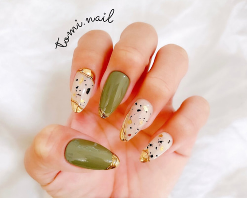 ネイルチップ・付け爪 tkyskskjni ネイルチップ ネイルチップ（つけ爪） tomii 🧸.*˚ 通販 13356616