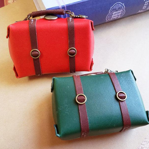 旅人の革トランク【スチームパンク風】小物入れ オビツ11 ミニチュア