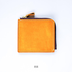 No.28 L-Zip Wallet【MIMOSA YELLOW】 2枚目の画像