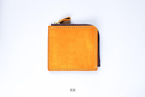 No.28 L-Zip Wallet【MIMOSA YELLOW】 2枚目の画像