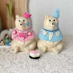 しろくま貯金箱 着せ替え のおすすめ人気通販 検索結果｜Creema