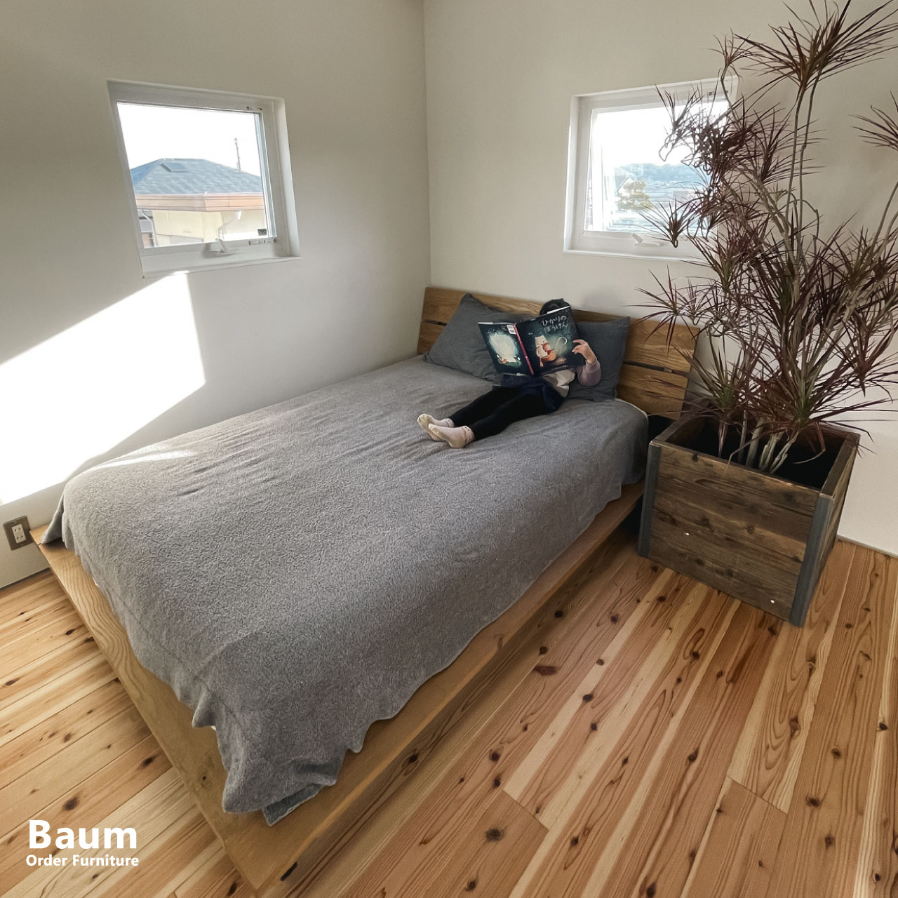 お引取り限定アイアンセミダブルベッドブラック大阪