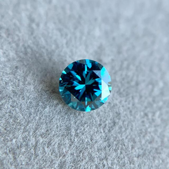 ファンシー ディープ グリーン ブルー ダイヤモンド 0.351 ct ファンシーディープグリーンブルーダイヤモンド 0.631ct FANCY DEEP