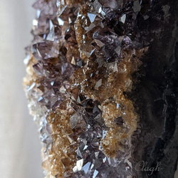 【Amethyst with Cacoxenite】カコクセナイト共生アメジスト｜紫水晶｜ミナスジェライス州 ｜455g 9枚目の画像