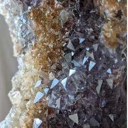 【Amethyst with Cacoxenite】カコクセナイト共生アメジスト｜紫水晶｜ミナスジェライス州 ｜455g 12枚目の画像