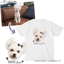 うちの子Ｔシャツ☆イラストVer.（いぬ ねこ 犬 猫 ネコ ペット うさぎ ウサギ ハムスター パンダ） 10枚目の画像