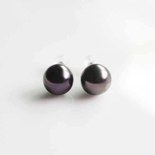 新品 大珠 11mm以上 Pt900 タヒチ パール 黒蝶真珠. ピアス（高品質の  