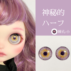 神秘的なハーフ風アイチップ ブライス アイチップ ・ アイシー