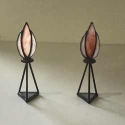 ぼんぼり・B」ステンドグラス・ひなまつり その他インテリア雑貨 純