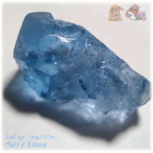 ◇ 秘蔵品 宝石質 特殊希少カラー ブルーフローライト 欠片 結晶