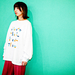 【ロングTシャツ】flacte logo long-sleeve shirt 10枚目の画像