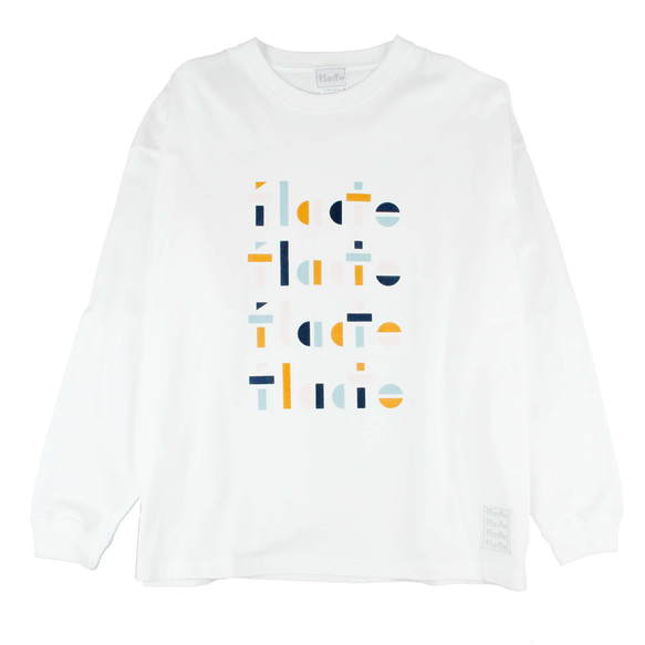 【ロングTシャツ】flacte logo long-sleeve shirt 3枚目の画像