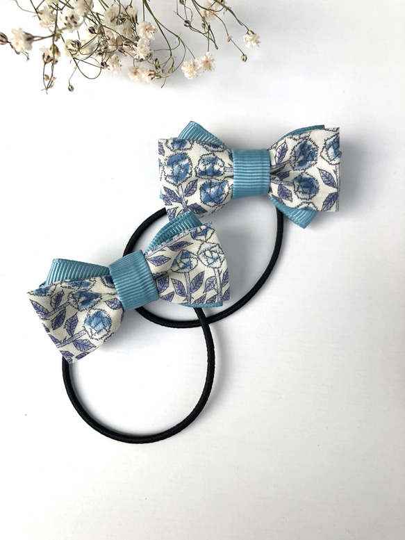 2 リバティ ヘアゴムセット リバティ ヘアゴムセット♡