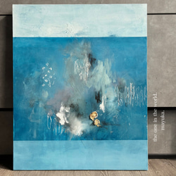 現代アート 2枚セット 53×45.5㎝ テクスチャーアート 大きめ モダン