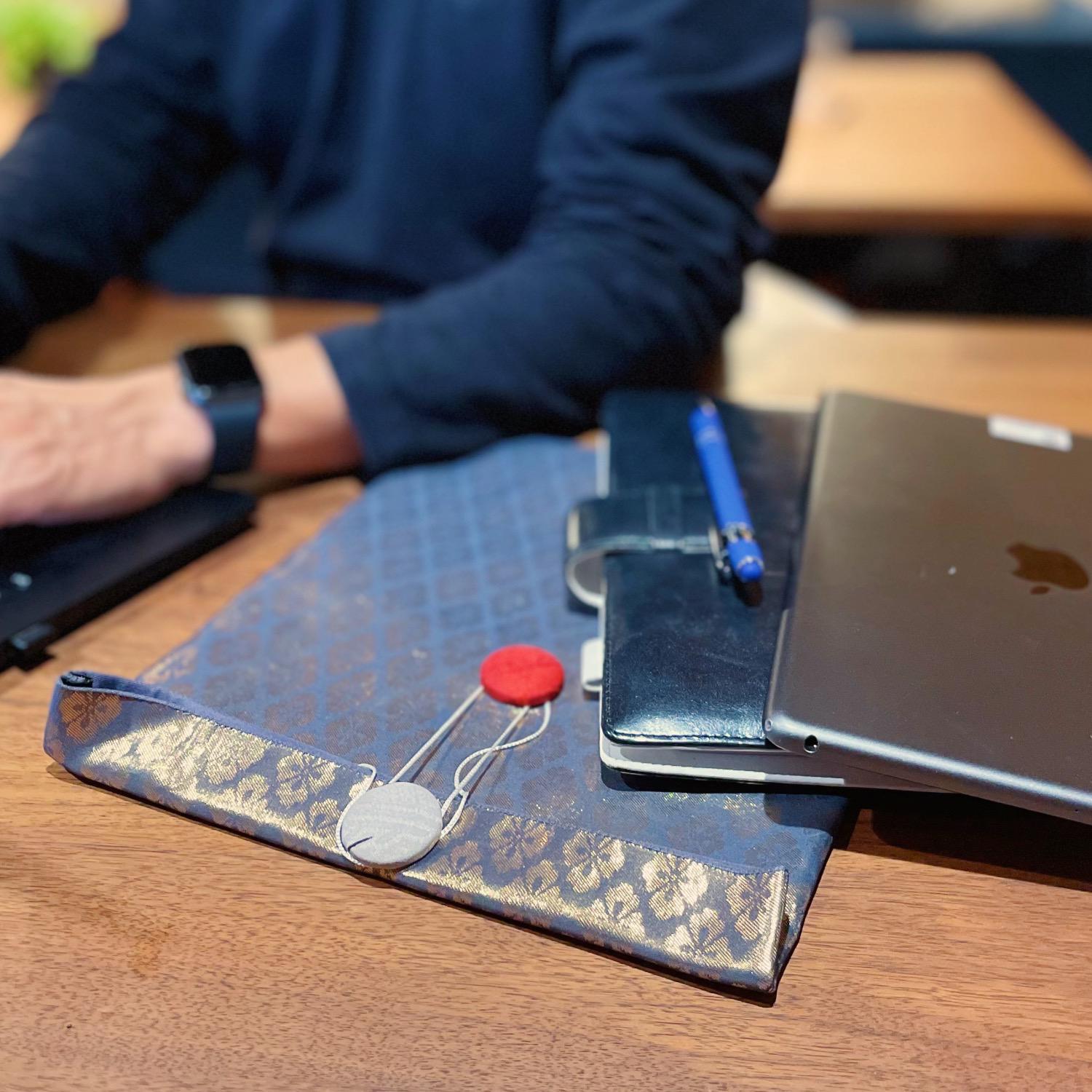 【送料無料】和小物　ギフト　iPadケース　大正ロマン　帯封筒ケース（2種）【色変更可能】