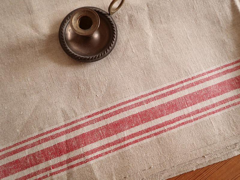 夏にぴったり ドイツマングルクロス 麻100%ラグ 夏にぴったり ドイツ