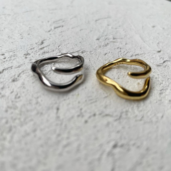 【silver925】 design ring（r157） 2枚目の画像
