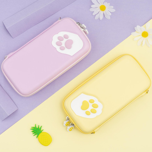 Nintendo Switch Lite イエロー ケース付き 肉球デザイン 【公式通販】