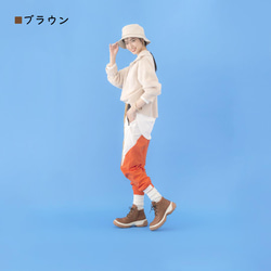 トレッキング風 ショートブーツ ユニセックス 男女兼用 RegettaCanoe-リゲッタカヌー- CJAB-001 6枚目の画像