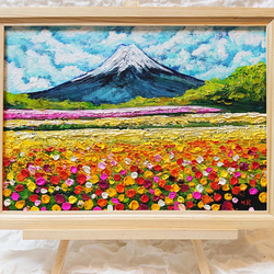 油絵 絵画 【ポインセチア畑】 2d2e126a7fd06d28578779db740062