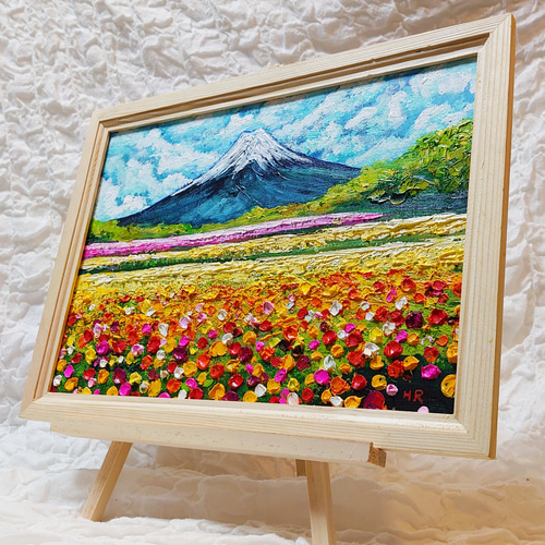 油絵 絵画【マーガレットのお花畑】 油絵 絵画【マーガレットのお花畑】 油絵 絵画【マーガレットの