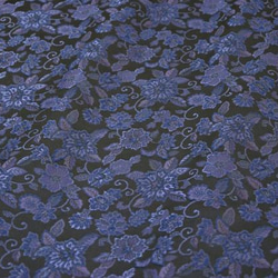 織錦布布 Hanamon Karakusa 海軍藍（無金色）（限定顏色） ☆ 織物寬度約 33 厘米 x 長度 50 厘米 ☆ 第6張的照片