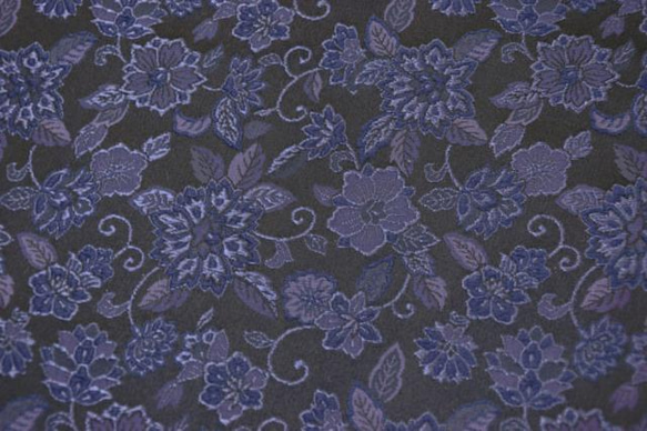 織錦布布 Hanamon Karakusa 海軍藍（無金色）（限定顏色） ☆ 織物寬度約 33 厘米 x 長度 50 厘米 ☆ 第3張的照片