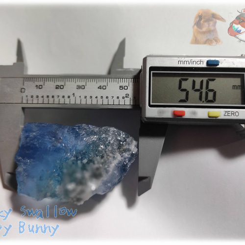 ◇ 大きな高品質 秘蔵品 宝石質 特殊希少カラー ブルーフローライト