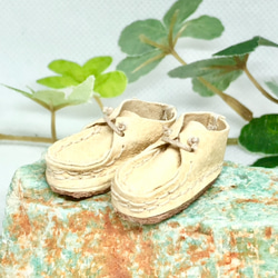 革細工　ワラビーシューズ　miniature  boots. 1枚目の画像