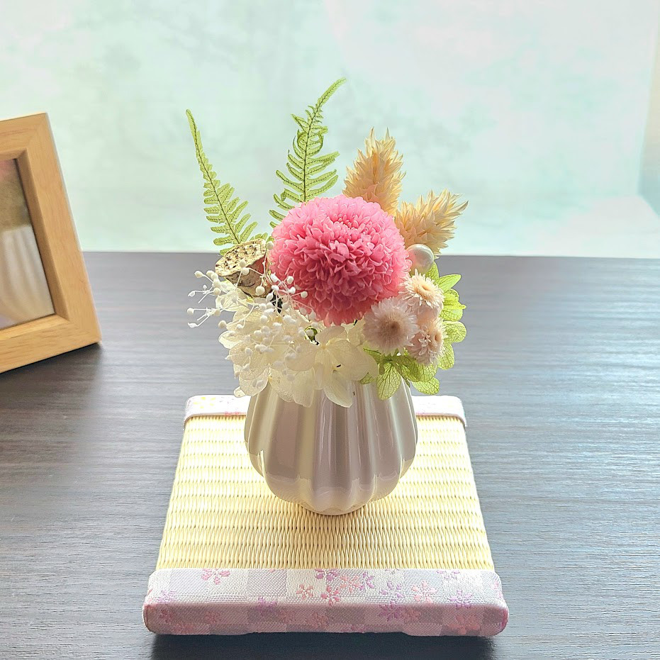 仏花　プリザーブドフラワー　専用 Amazon｜フローラルビジョン プリザーブドフラワー仏花 [蘭華