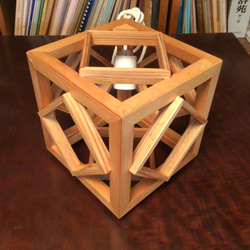 ペンダントライト　立方体(パターン1) 5枚目の画像