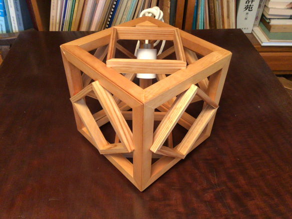 ペンダントライト　立方体(パターン1) 5枚目の画像