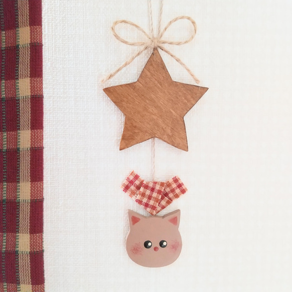 カントリー雑貨 | Toy's雑貨SUZUYA ねこのカントリードール 壁掛け