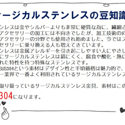 マンテル　ブレスレットパーツ　サージカルステンレス　ロジウム　2個セット　基礎金具 3枚目の画像