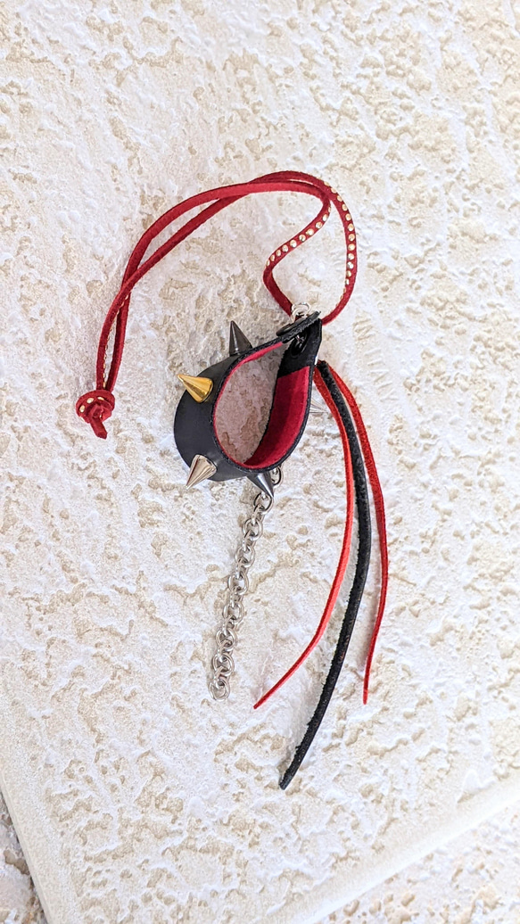 ✰Rockな魔をはじくaccessory✰　❀black❀ 2枚目の画像