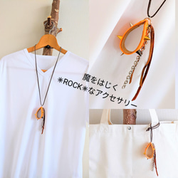 ✰魔をはじくRockなaccessory✰　❀orange❀ 1枚目の画像