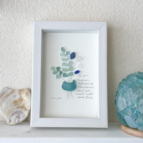 専用です。シーグラスアート5点 シーグラスアート 007 その他インテリア雑貨 umioto 通販 13365881