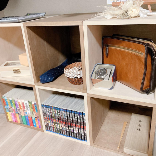 箱入れ替え可能　収納棚　12ケースタイプ　木目調 箱入れ替え可能 収納棚 12ケースタイプ 木目調