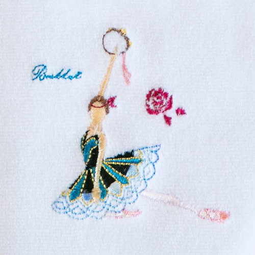 バレエ ヒロインシリーズ タオル ハンカチ 全柄 サヨリオリジナル刺繍