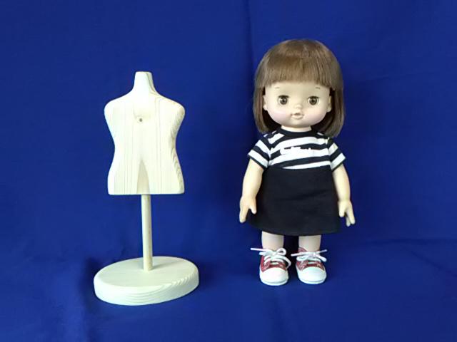 幼児ドール用白木のトルソー その他人形 studio-crear 通販 13366476