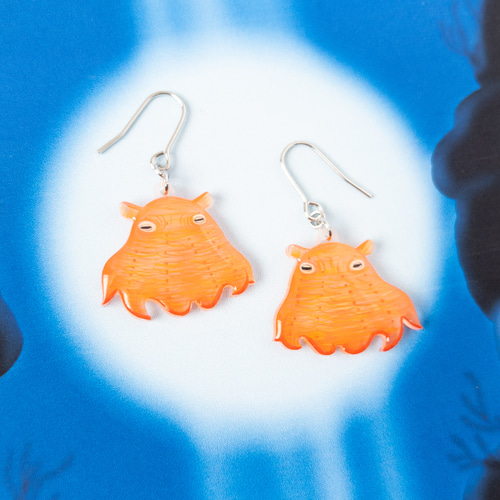 メンダコピアス メンダコ＊ピアス/イヤリング ピアス（フック・チェーン） ねぎねぎ