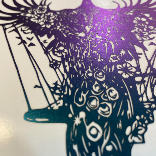 マジョーラカラーカッティングシート／通常・大判サイズ シール