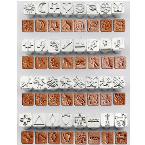 レザークラフト 刻印 絵文字 打ち棒付 その他素材 Y.L.Works