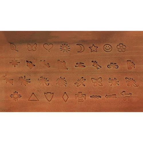 レザークラフト 刻印 絵文字 打ち棒付 その他素材 Y.L.Works