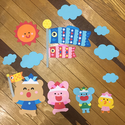 こどもの日＊壁面飾り 型紙 める 通販 13368024｜Creema(クリーマ)