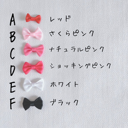 一生餅バッグ♡リボン選べるクマさん☆15種類の字体から選べるリュックサック 3枚目の画像