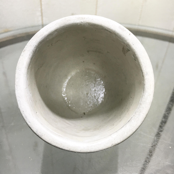 精霊が宿る木　ミニサイズ ガジュマル　フット付き セメントポット 7枚目の画像